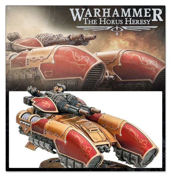 Миниатюра HORUS HERESY: LEGIO CUSTODES - CALADIUS GRAV-TANK ANNIHILATOR 99123043009 фото