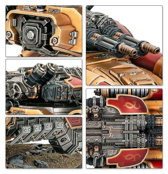Миниатюра HORUS HERESY: LEGIO CUSTODES - CALADIUS GRAV-TANK ANNIHILATOR 99123043009 фото