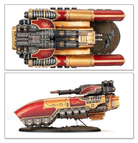 Миниатюра HORUS HERESY: LEGIO CUSTODES - CALADIUS GRAV-TANK ANNIHILATOR 99123043009 фото