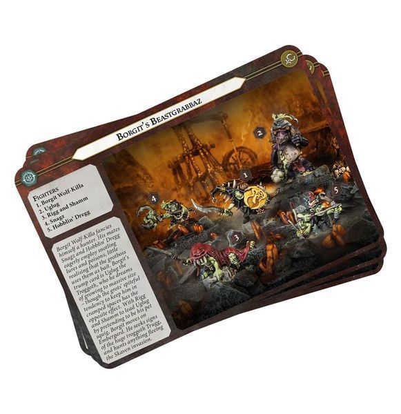 Набор миниатюр WARHAMMER UNDERWORLDS - BORGIT'S BEASTGRABBAZ 99120709001 фото