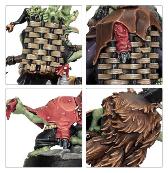 Набор миниатюр WARHAMMER UNDERWORLDS - BORGIT'S BEASTGRABBAZ 99120709001 фото