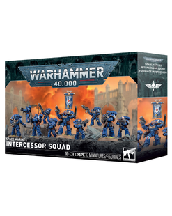 Набір мініатюр WARHAMMER 40,000: SPACE MARINES &mdash; INTERCESSOR SQUAD 99120101496 фото