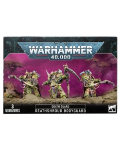 Набір мініатюр WARHAMMER 40000: DEATH GUARD - DEATHSHROUD BODYGUARD 99120102123 фото