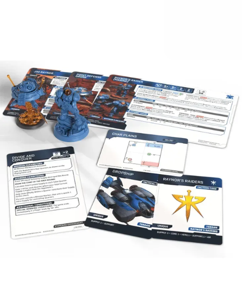 Набор STARCRAFT: JIM RAYNOR (RAYNOR'S RAIDERS) - TERRAN - HERO EXPANSION SET SCMG0016 фото