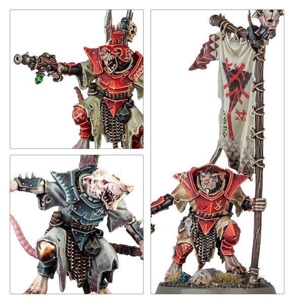 Набор миниатюр SKAVEN - STORMVERMIN 99120206045 фото