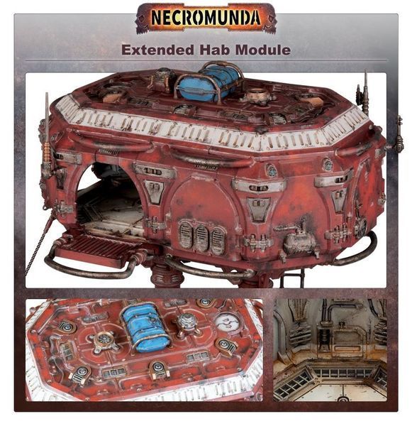Террейн WARHAMMER 40000: THATOS PATTERN - EXTENDED HAB MODULE 99120599052 фото