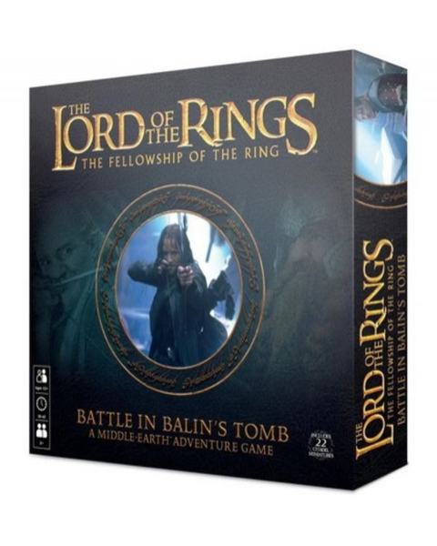 Настольная игра LORD OF THE RINGS. THE FELLOWSHIP OF THE RING - BATTLE IN BALINs TOMB 60011499010 фото Настольная игра LORD OF THE RINGS. THE FELLOWSHIP OF THE RING - BATTLE IN BALINs TOMB 60011499010 фото