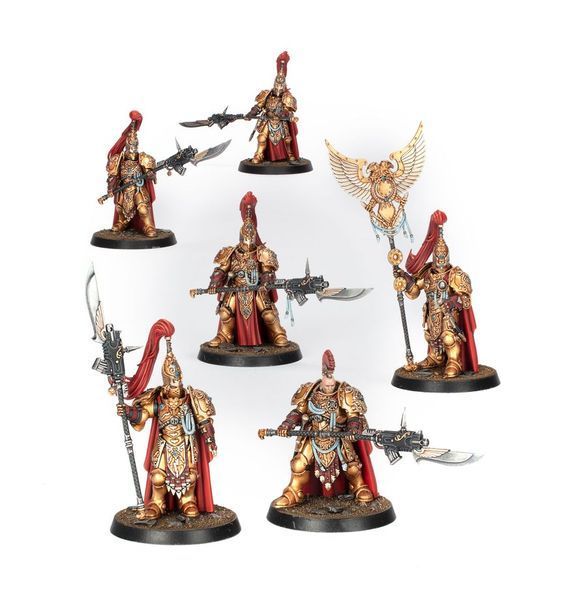 Набір мініатюр HORUS HERESY: LEGIO CUSTODES - CUSTODIAN GUARD SODALITY 99123043005 фото