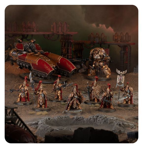 Набір мініатюр HORUS HERESY: LEGIO CUSTODES - BATTLE GROUP 99123043001 фото