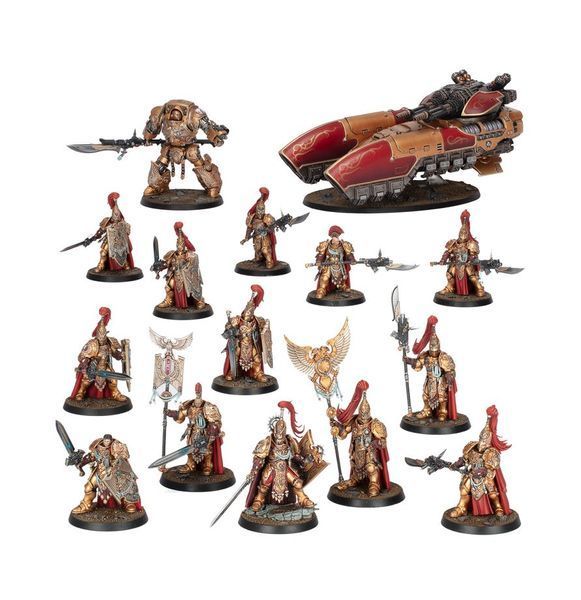 Набір мініатюр HORUS HERESY: LEGIO CUSTODES - BATTLE GROUP 99123043001 фото