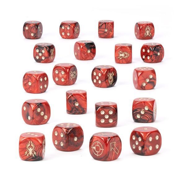 Кубики для игры HORUS HERESY: LEGIO CUSTODES DICE SET 99223043001 фото