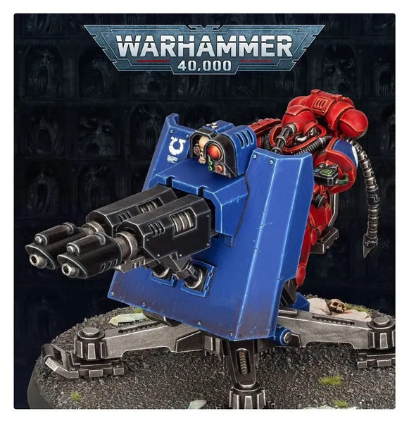 Набір мініатюр WARHAMMER 40000: SPACE MARINES - FIRESTRIKE SERVO-TURRET 99120101272 фото