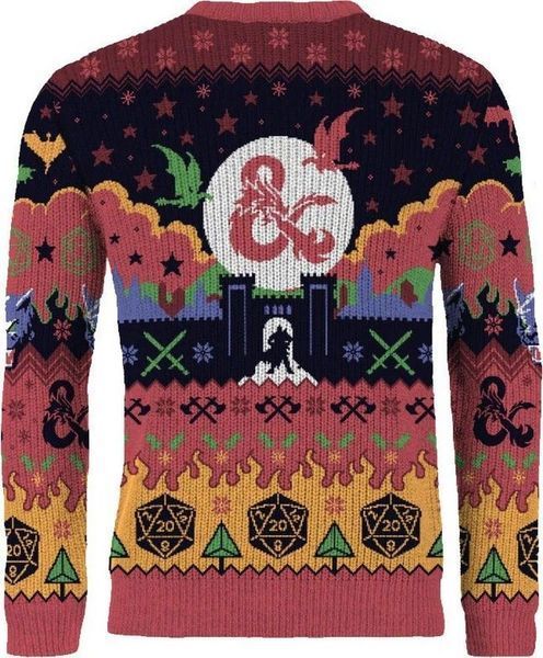 Різдвяний светр Dungeons / Dragons Christmas Jumper (Size XXL) 1130434 фото