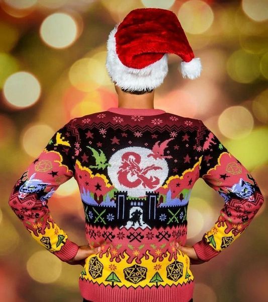 Різдвяний светр Dungeons / Dragons Christmas Jumper (Size XXL) 1130434 фото