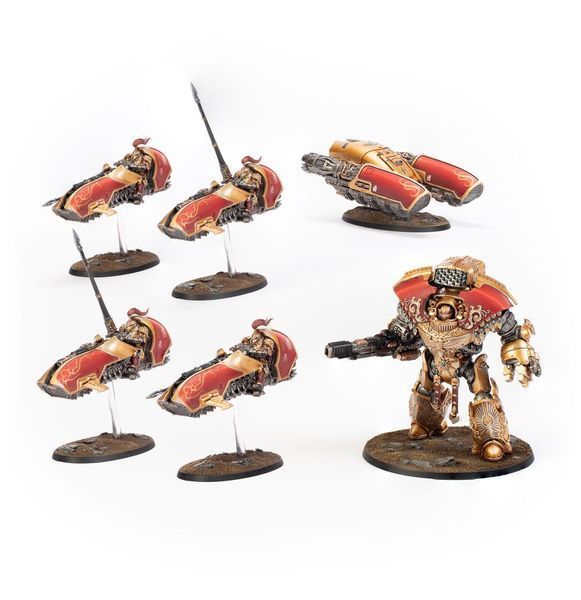 Набор миниатюр HORUS HERESY: LEGIO CUSTODES - SUPPORT BATTLE GROUP 99123043010 фото