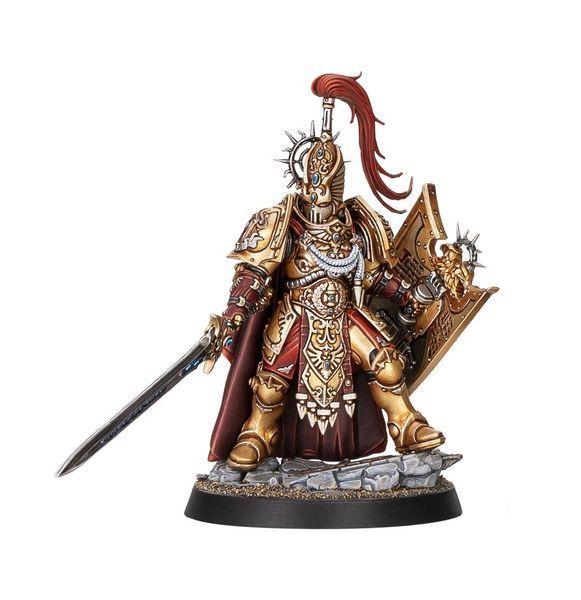 Миниатюра HORUS HERESY: LEGIO CUSTODES - SHIELD CAPTAIN 99123043004 фото
