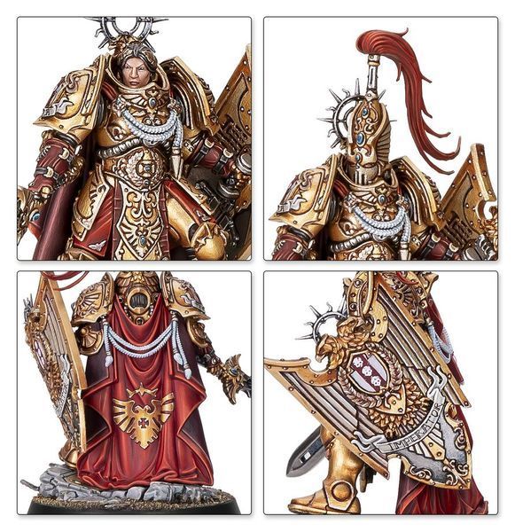 Миниатюра HORUS HERESY: LEGIO CUSTODES - SHIELD CAPTAIN 99123043004 фото