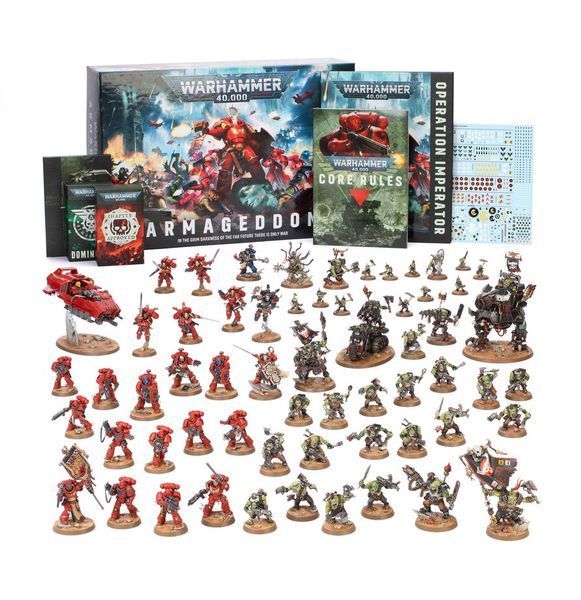 Стартовий набір WARHAMMER 40000: ARMAGEDDON (ENGLISH) 60010199080 фото
