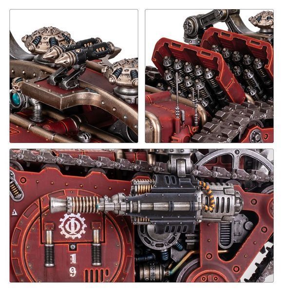 Миниатюра HORUS HERESY: MECHANICUM - KARACNOS ASSAULT TANK 99123016014 фото