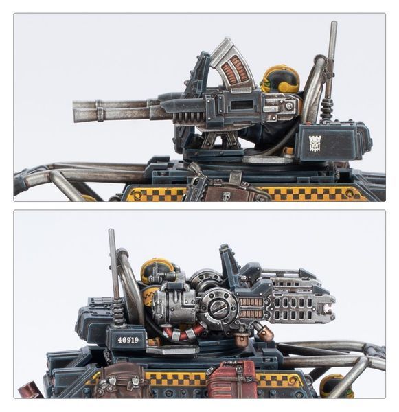 Миниатюра WARHAMMER 40000: NECROMUNDA - PALANITE ENFORCER TAURUS VENATOR 99120599065 фото