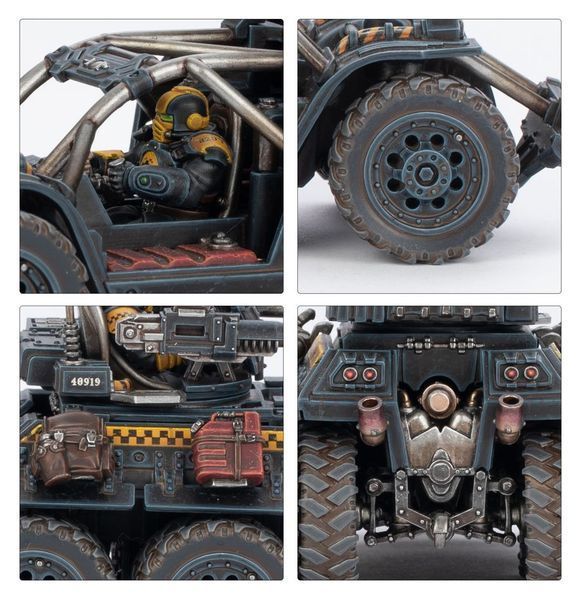 Миниатюра WARHAMMER 40000: NECROMUNDA - PALANITE ENFORCER TAURUS VENATOR 99120599065 фото