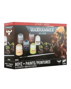 Набор фарб WARHAMMER 40000: ORKS + PAINTS 56170103001 фото