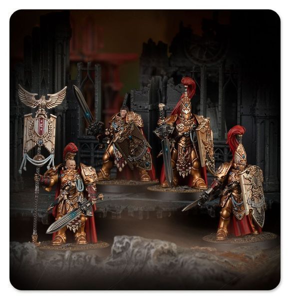 Набір мініатюр HORUS HERESY: LEGIO CUSTODES - SENTINEL GUARD SODALITY 99123043002 фото