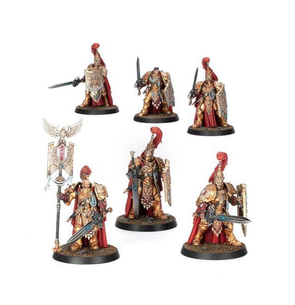 Набір мініатюр HORUS HERESY: LEGIO CUSTODES - SENTINEL GUARD SODALITY 99123043002 фото